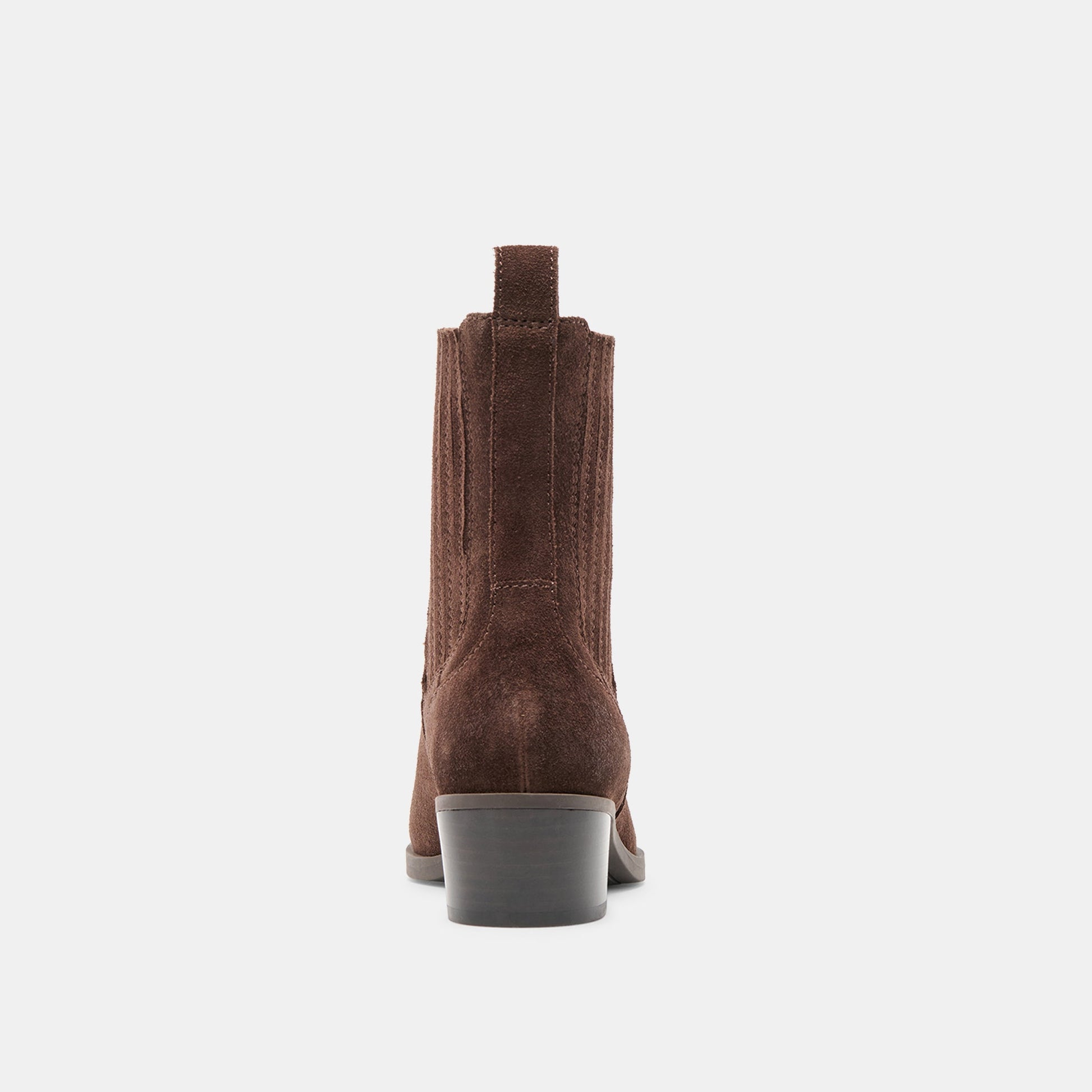 Dolce Vita Faint H2O Waterproof Dk Brown Suede Booties