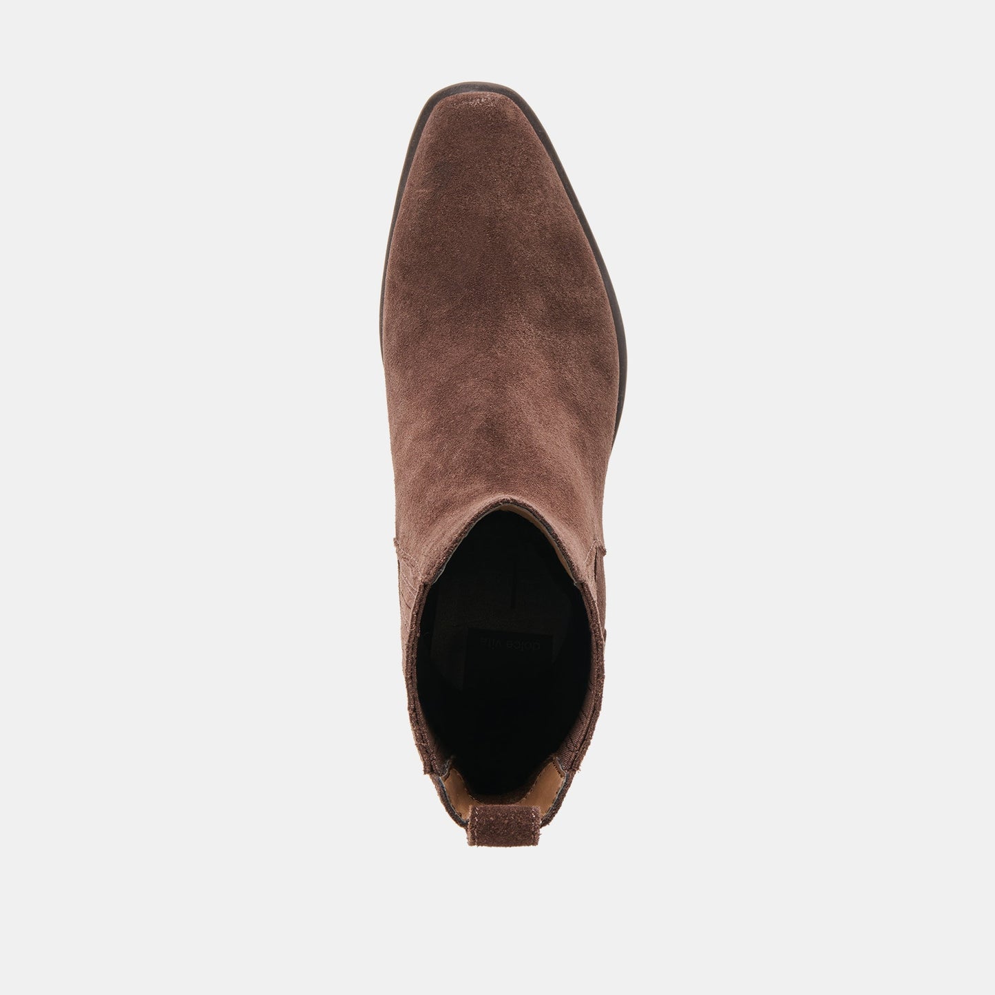Dolce Vita Faint H2O Waterproof Dk Brown Suede Booties