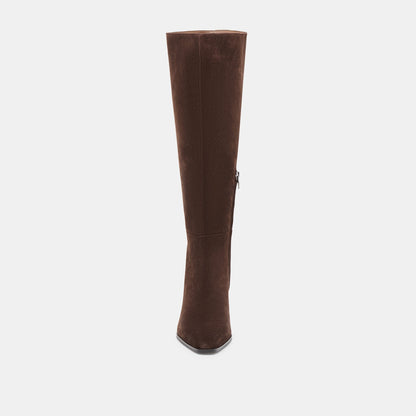 Dolce Vita Emmi Dk Brown Suede Boots