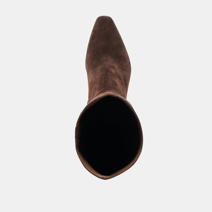 Dolce Vita Emmi Dk Brown Suede Boots