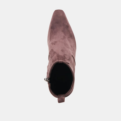 Dolce Vita Linzey Cedar Stella Suede Booties