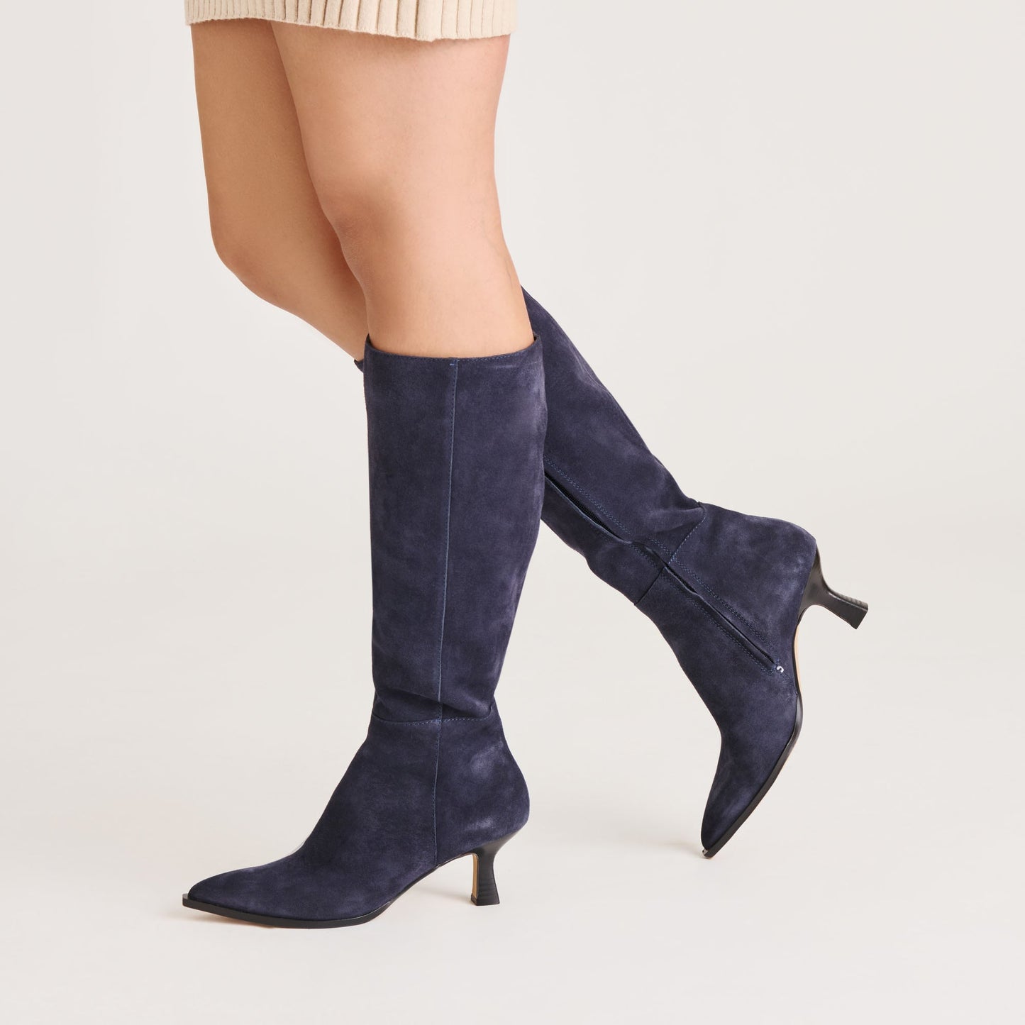 Dolce Vita Auggie Navy Suede Boots