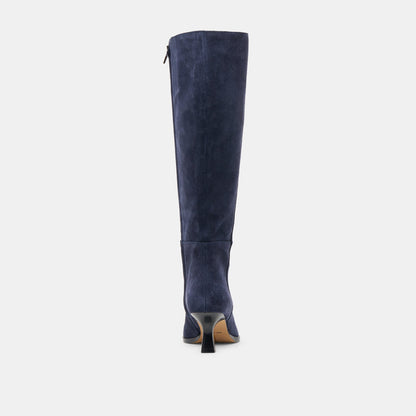 Dolce Vita Auggie Navy Suede Boots