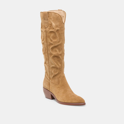 Dolce Vita Mirla Lt Brown Suede Boots
