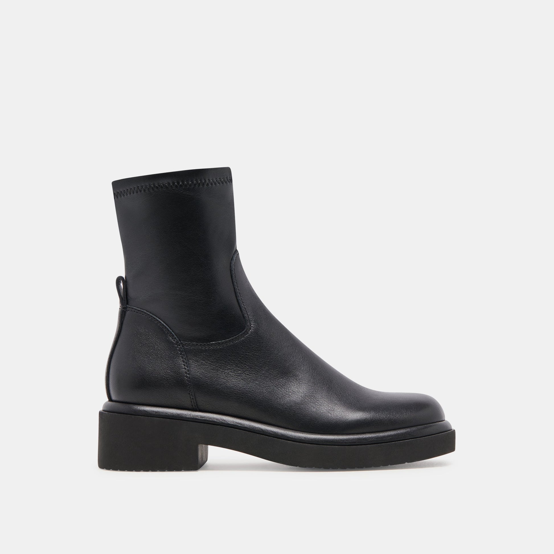 Dolce Vita Simaya H2O Wide Black Leather Boots