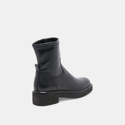 Dolce Vita Simaya H2O Wide Black Leather Boots
