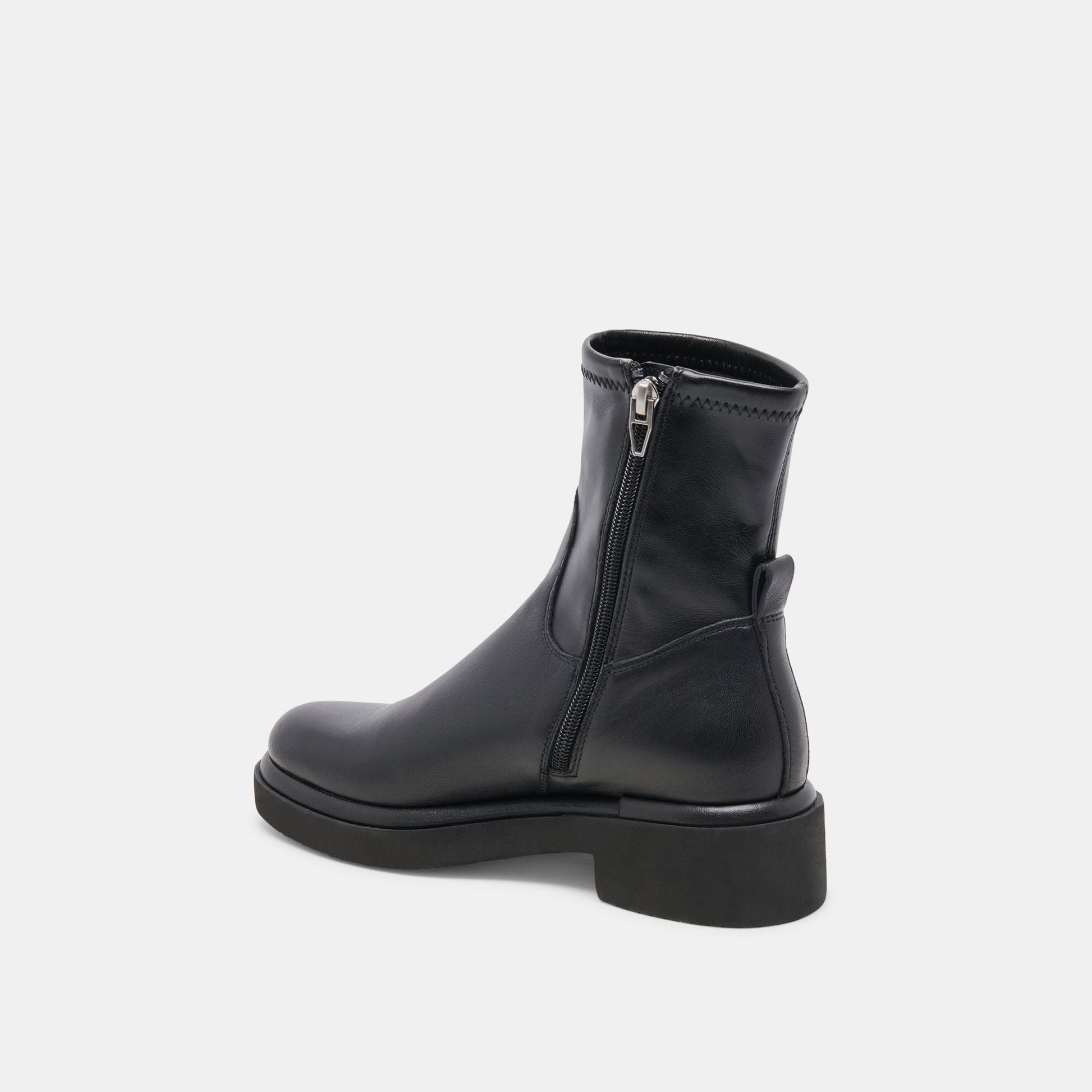 Dolce Vita Simaya H2O Wide Black Leather Boots
