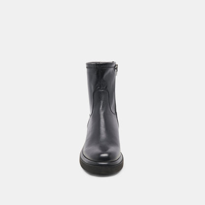 Dolce Vita Simaya H2O Wide Black Leather Boots