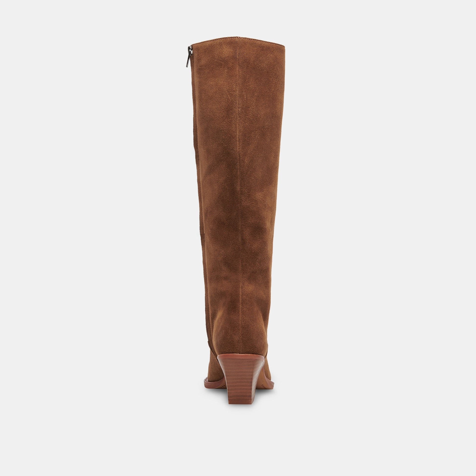 Dolce Vita RAJ Wide Calf Boots Brown Suede