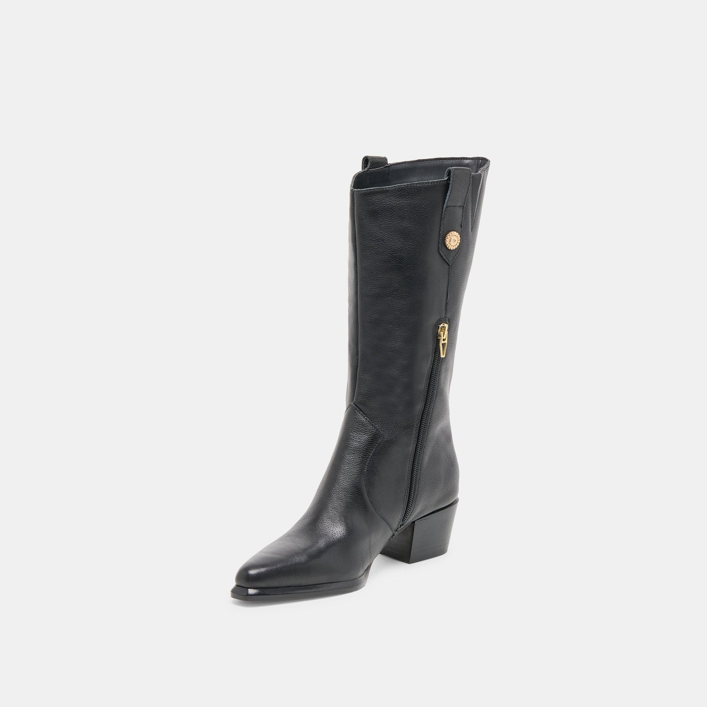 Dolce Vita Vern Black Leather Boots