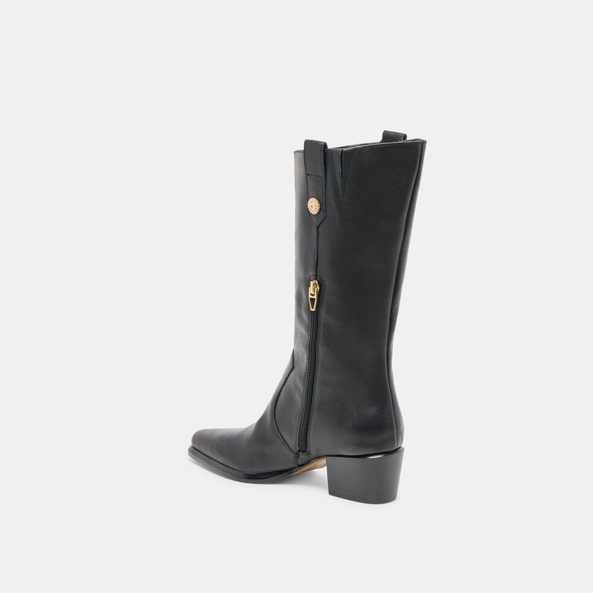Dolce Vita Vern Black Leather Boots