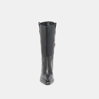 Dolce Vita Vern Black Leather Boots