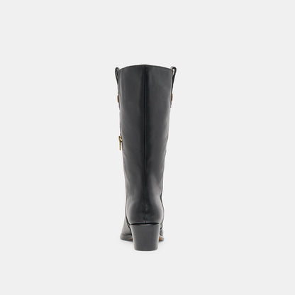 Dolce Vita Vern Black Leather Boots