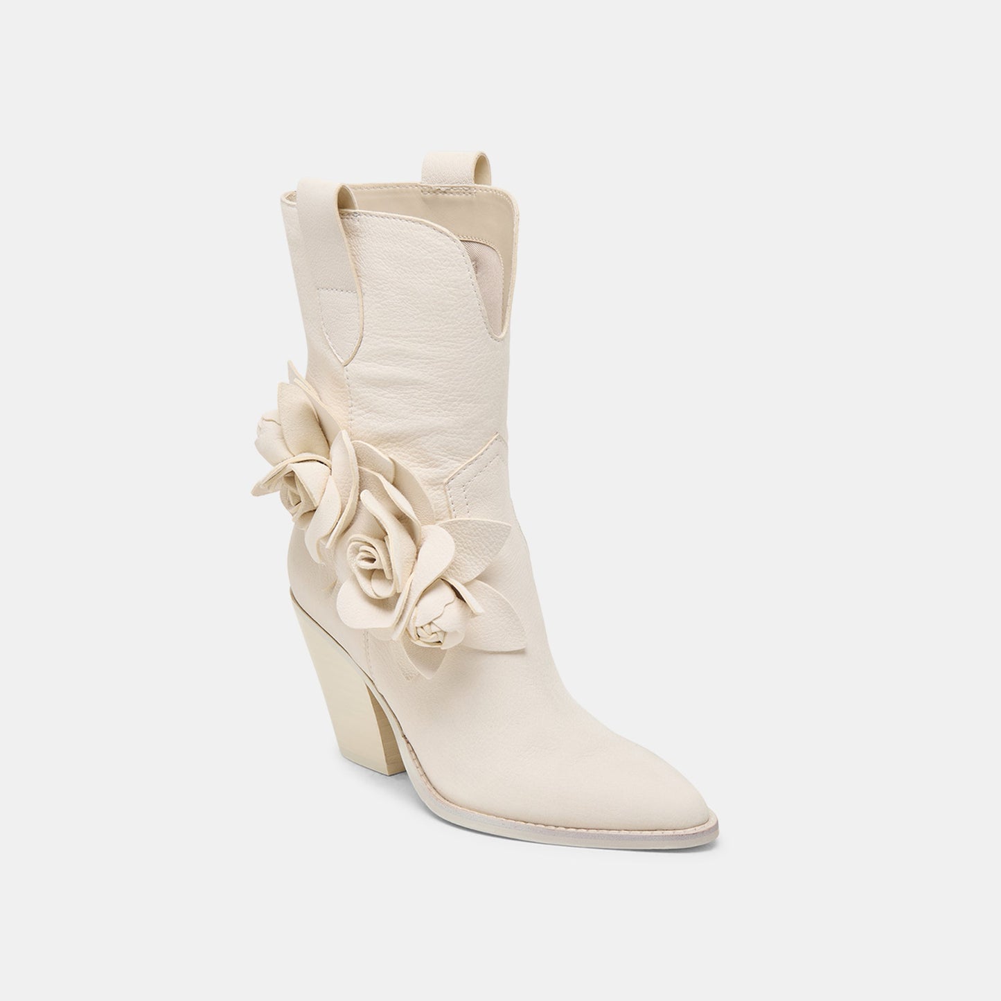 Dolce Vita Jakel Off White Nubuck Boots