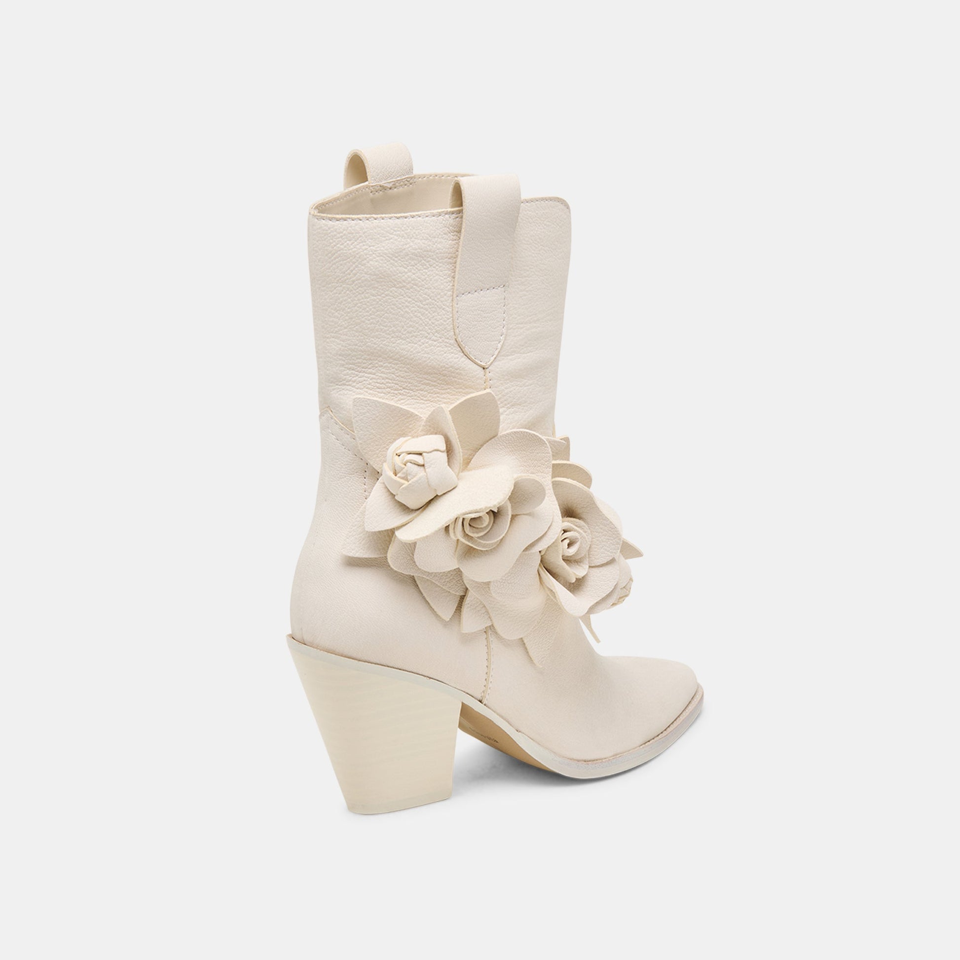 Dolce Vita Jakel Off White Nubuck Boots