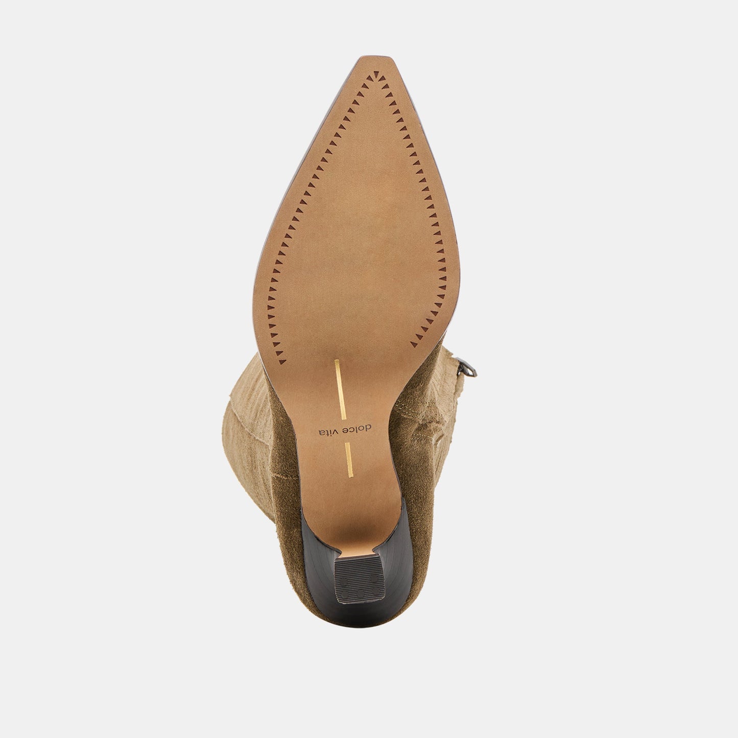 Dolce Vita Auggie Olive Suede Boots