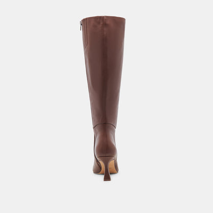 Dolce Vita Gyra Extra Wide Calf Chocolate Boots