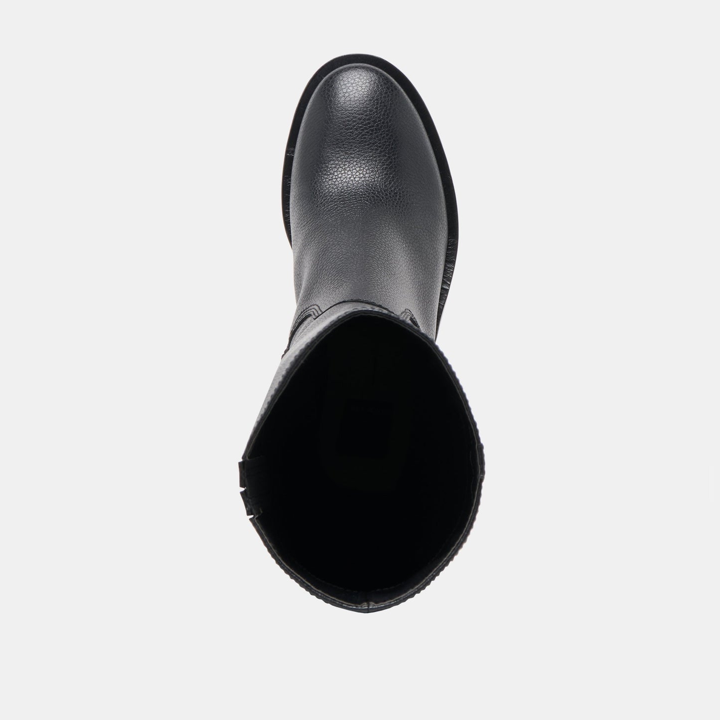 Dolce Vita Kilian H2O Waterproof Black Leather Wide Calf Boots