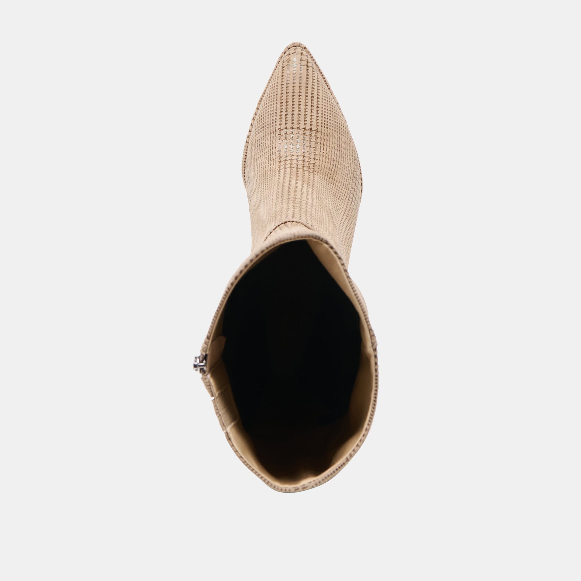 Dolce Vita Aldy Herringbone Printed Suede Boots
