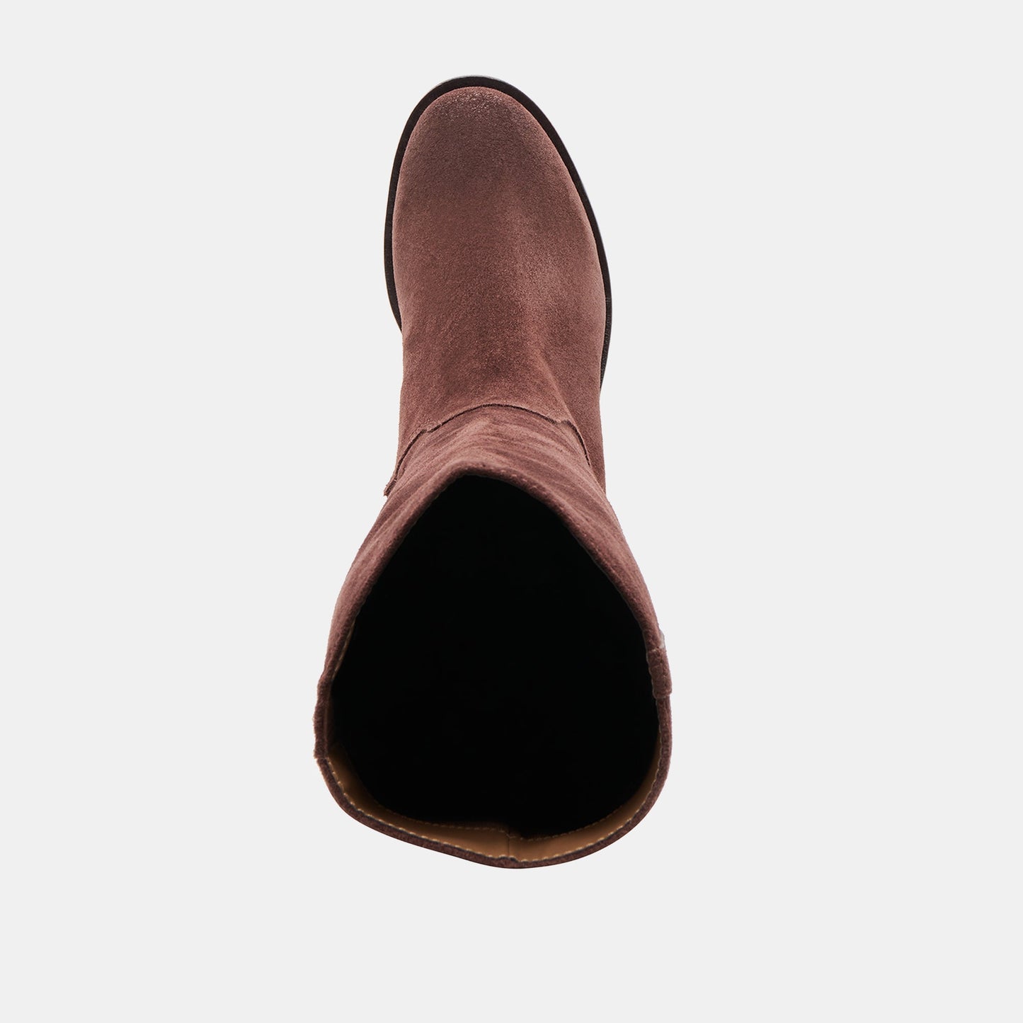 Dolce Vita Kilian H2O Waterproof Mahogany Suede Wide Calf Boots