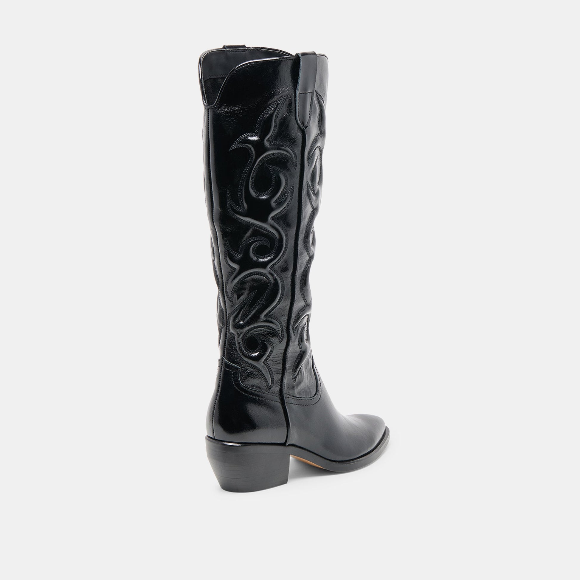 Dolce Vita Mirla Black Leather Boots