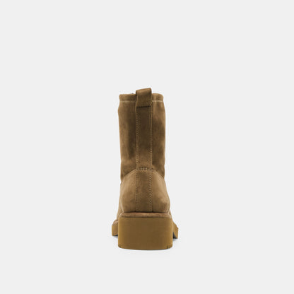 Dolce Vita Shante Dk Olive Stella Suede Boots