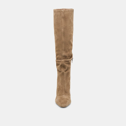 Dolce Vita Lousa Olive Suede Boots