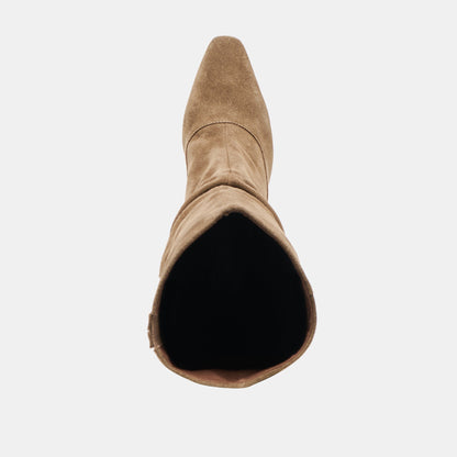 Dolce Vita Lousa Olive Suede Boots