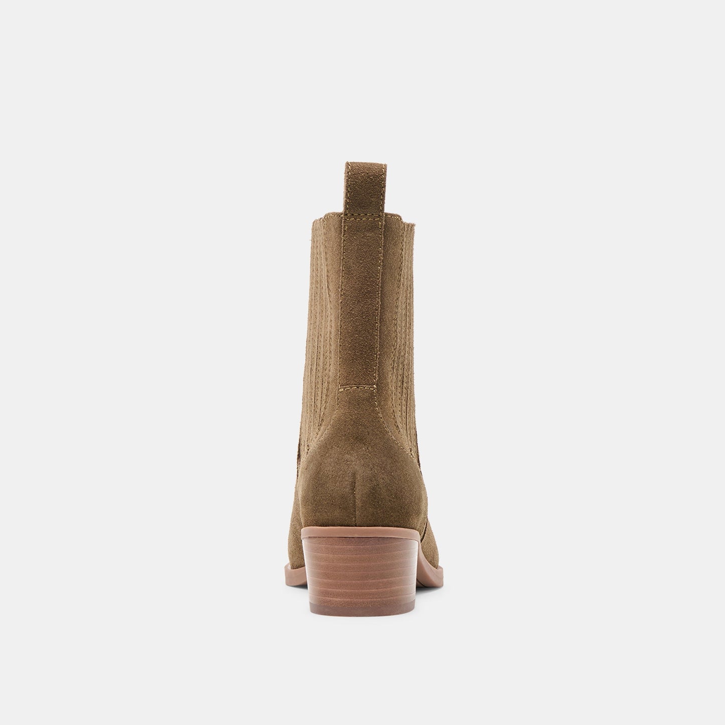 Dolce Vita Faint H2O Waterproof Olive Suede Booties
