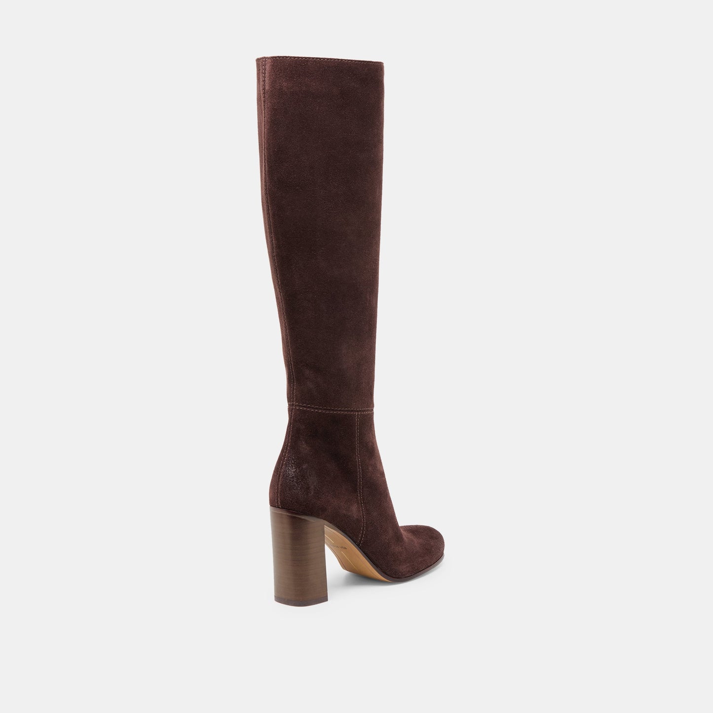 Dolce Vita Hudsin Wide Calf Mahogany Suede Boots