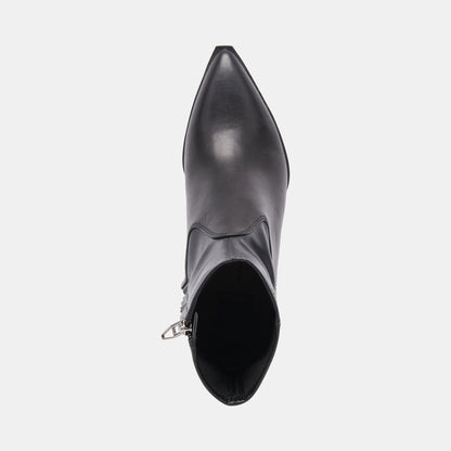 Dolce Vita ARYA WIDE CALF BOOTS BLACK LEATHER