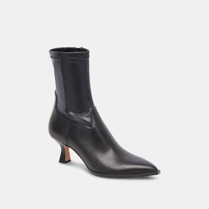 Dolce Vita ARYA WIDE CALF BOOTS BLACK LEATHER