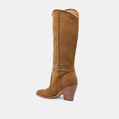 Dolce Vita Jody Lt Brown Suede Boots