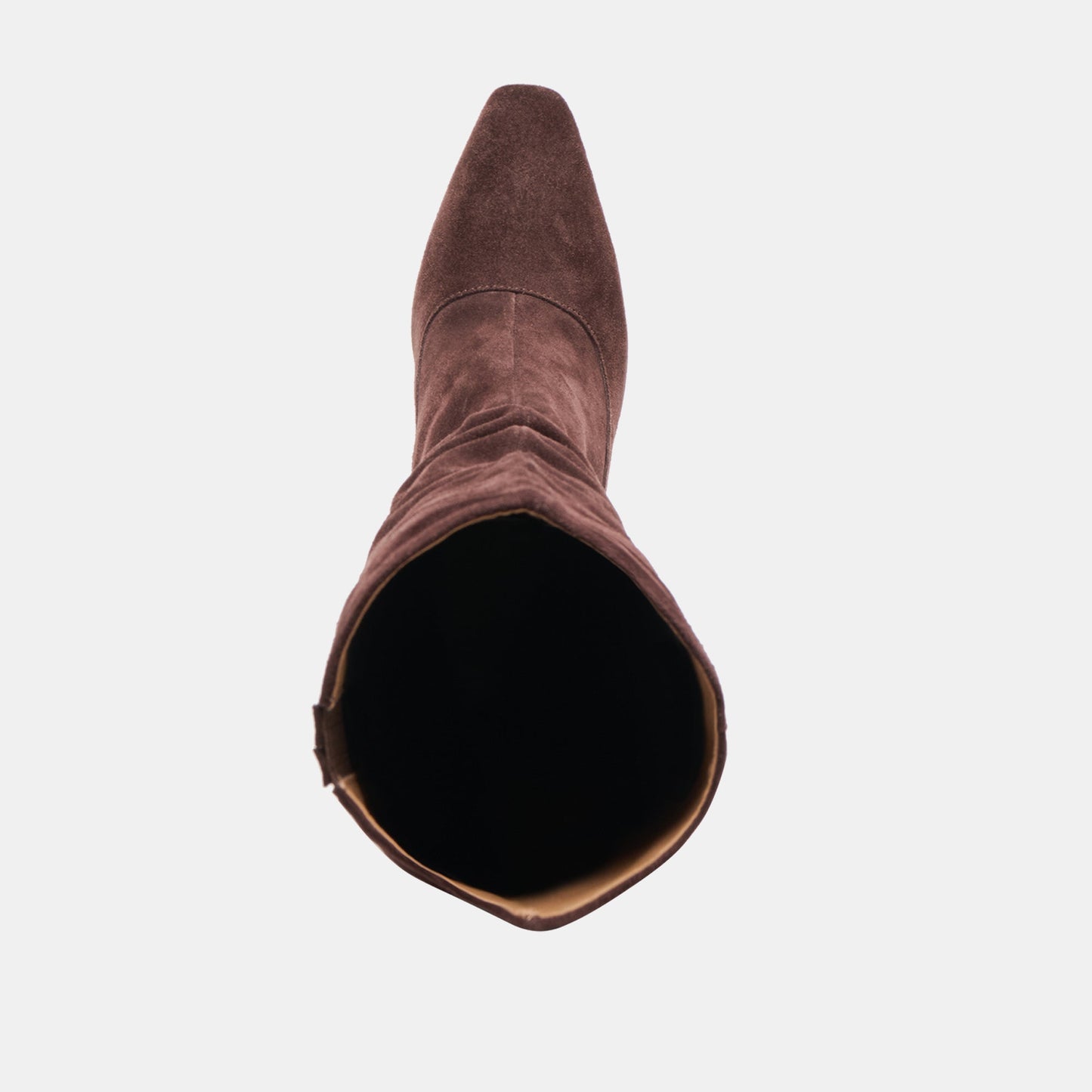 Dolce Vita Lousa Mahogany Suede Wide Calf Boots