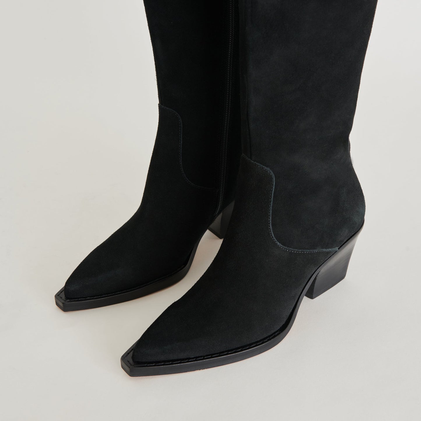 Dolce Vita Raj Boots in Onyx Suede