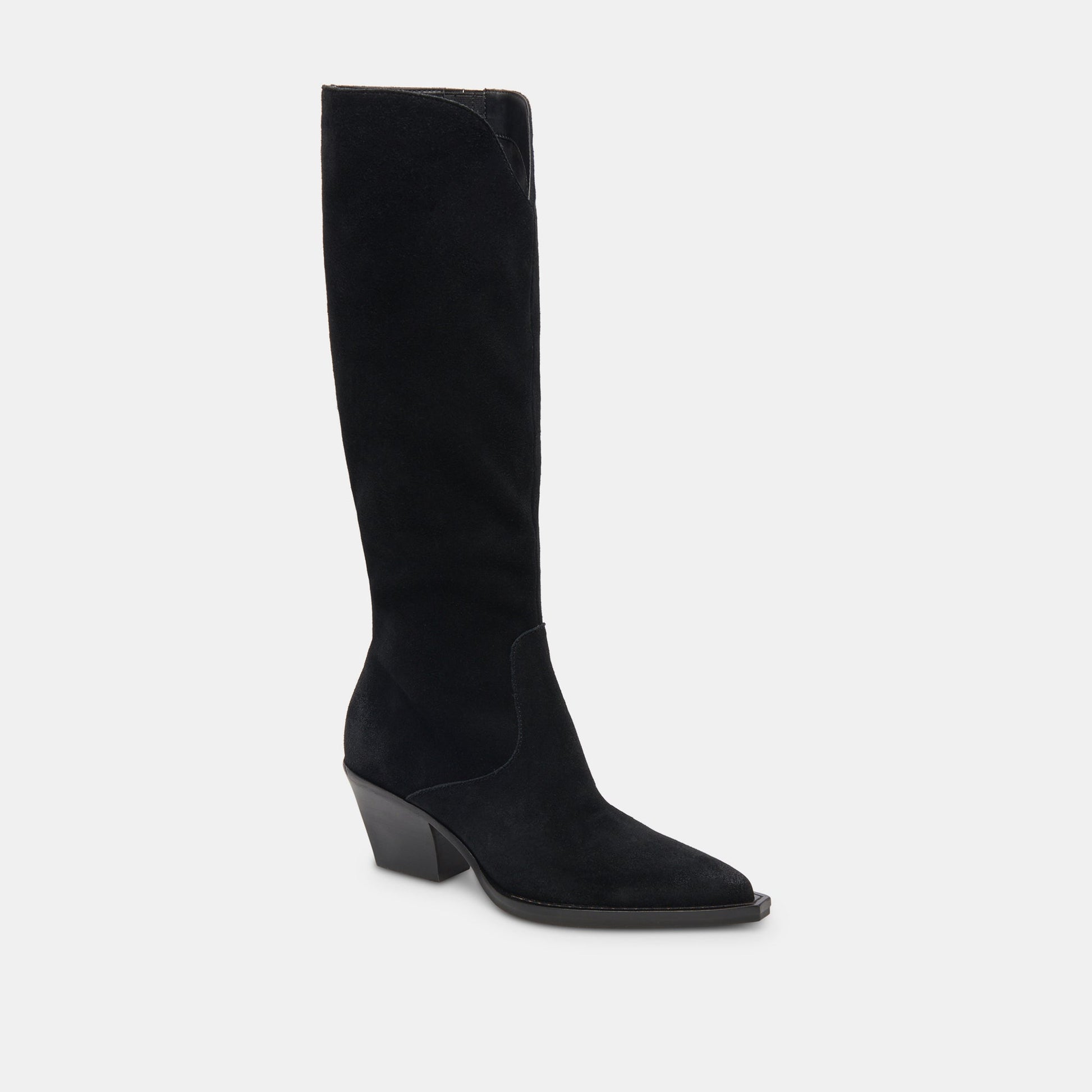 Dolce Vita Raj Boots in Onyx Suede