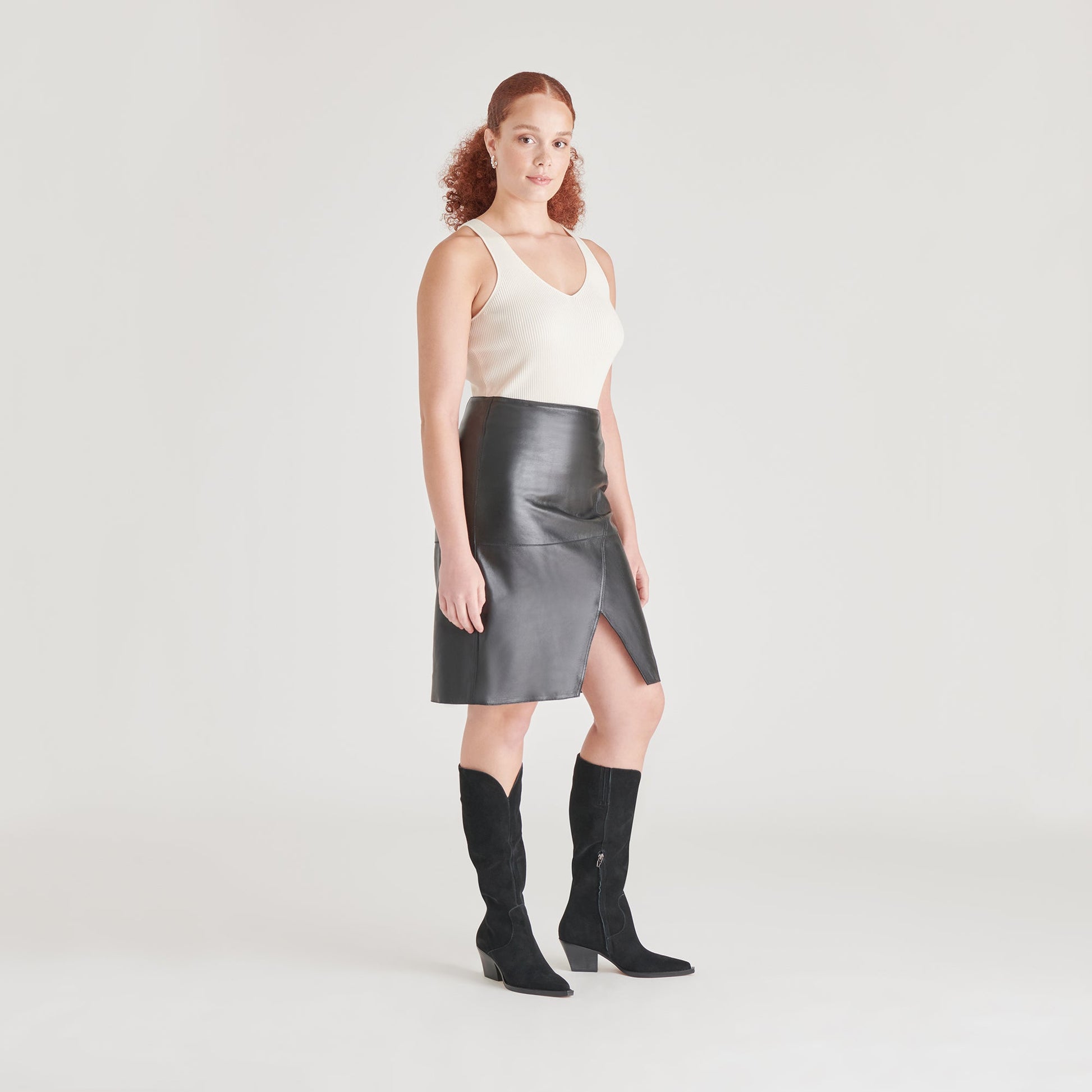 Dolce Vita Raj Boots in Onyx Suede