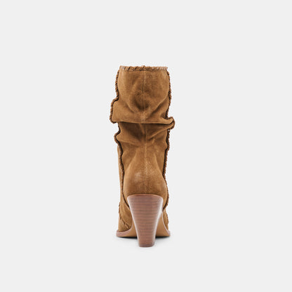 Dolce Vita Julith Lt Brown Suede Boots