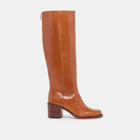 Dolce Vita Lucyle Tan Leather Boots