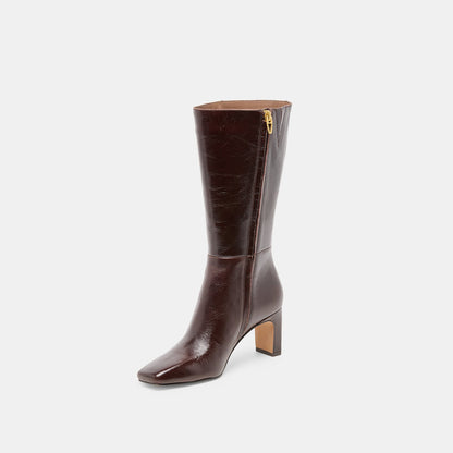 Dolce Vita Riggs Chocolate Leather Boots