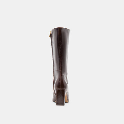 Dolce Vita Riggs Chocolate Leather Boots