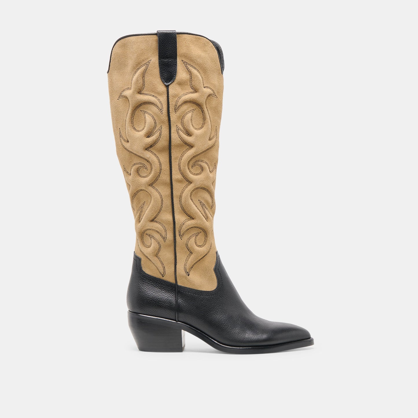 Dolce Vita Mirla Black Multi Leather Boots