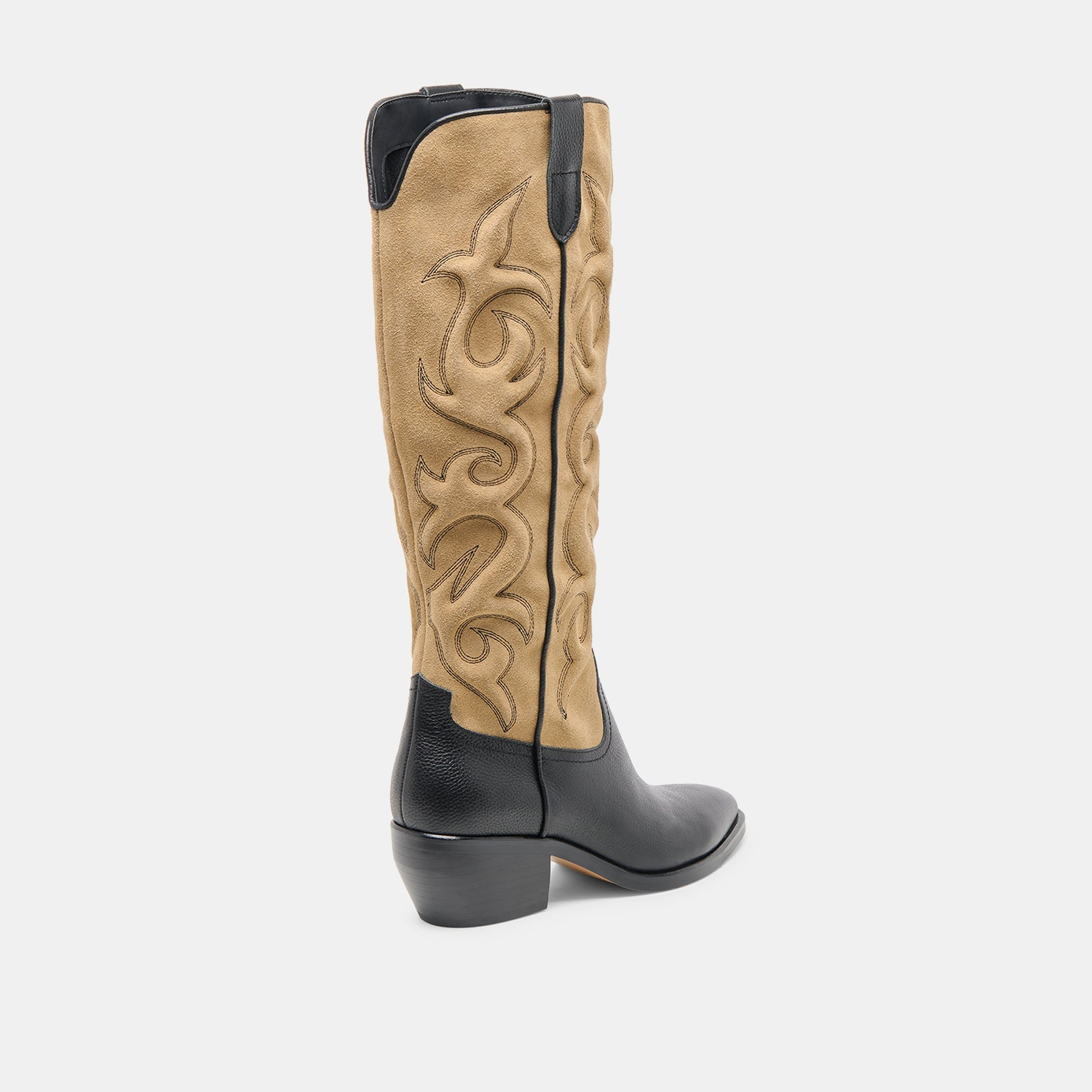 Dolce Vita Mirla Black Multi Leather Boots
