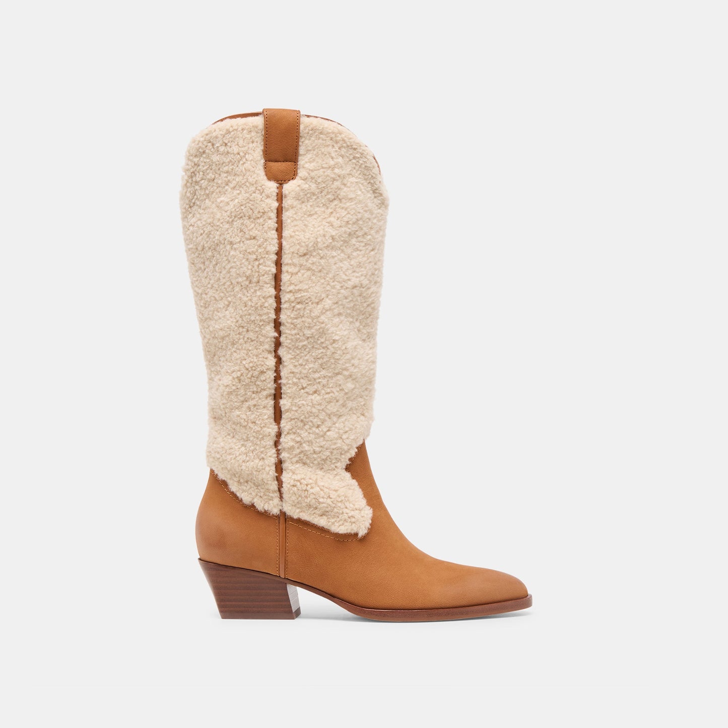 Dolce Vita Mykel Plush Caramel Nubuck Boots