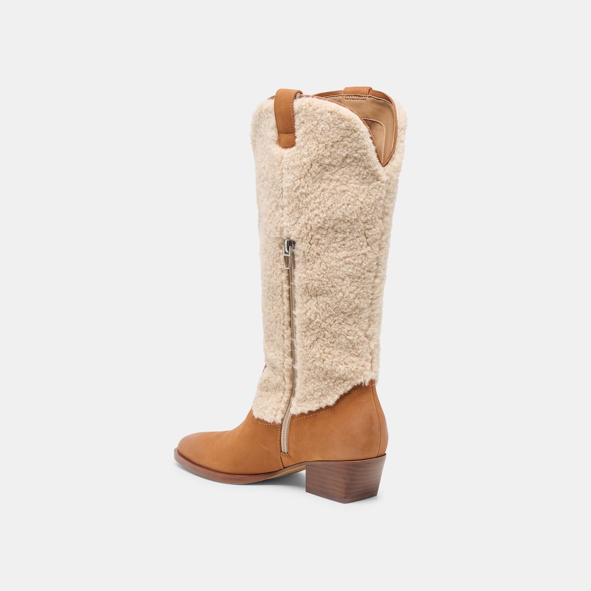 Dolce Vita Mykel Plush Caramel Nubuck Boots