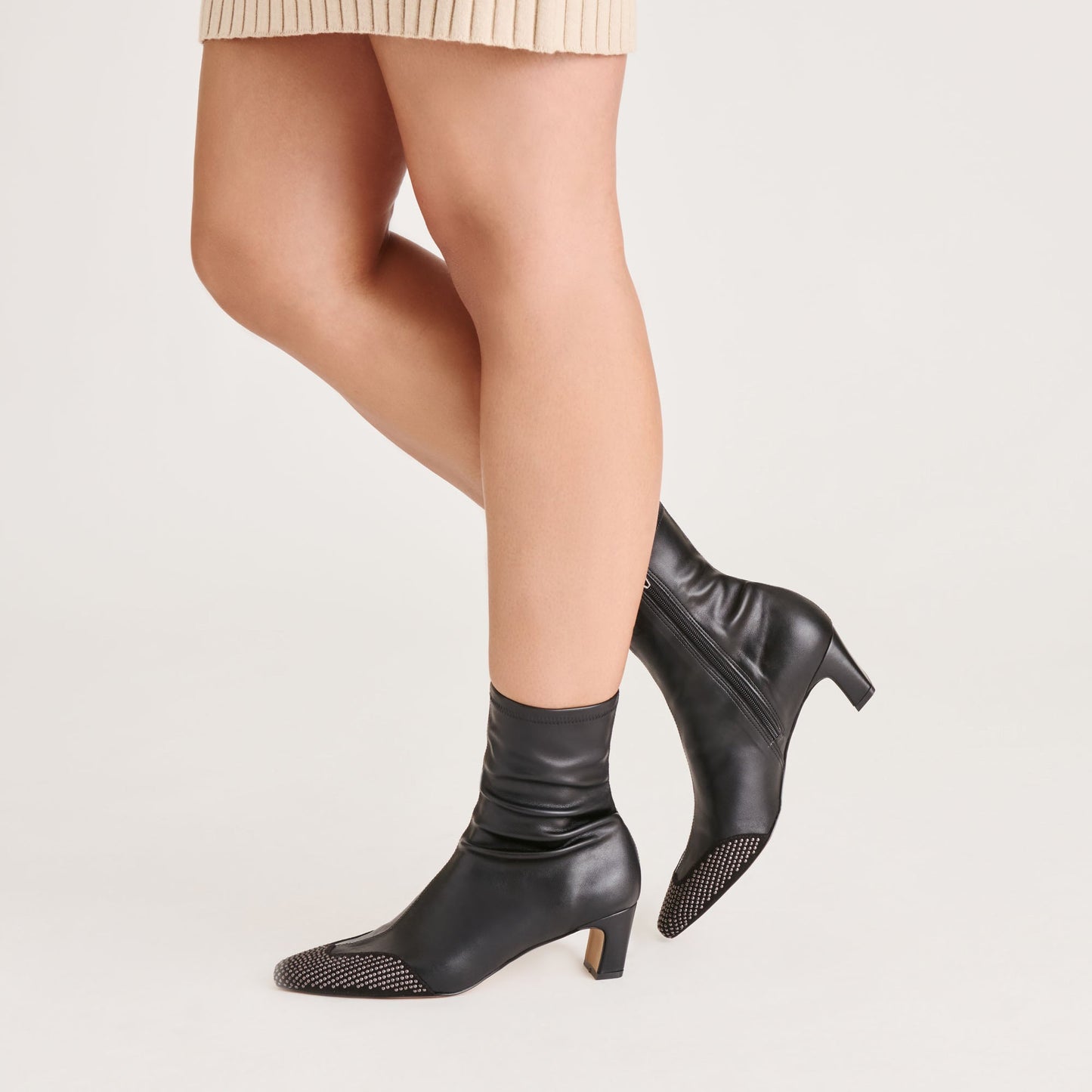Dolce Vita Anika Stud Black Stella Boots