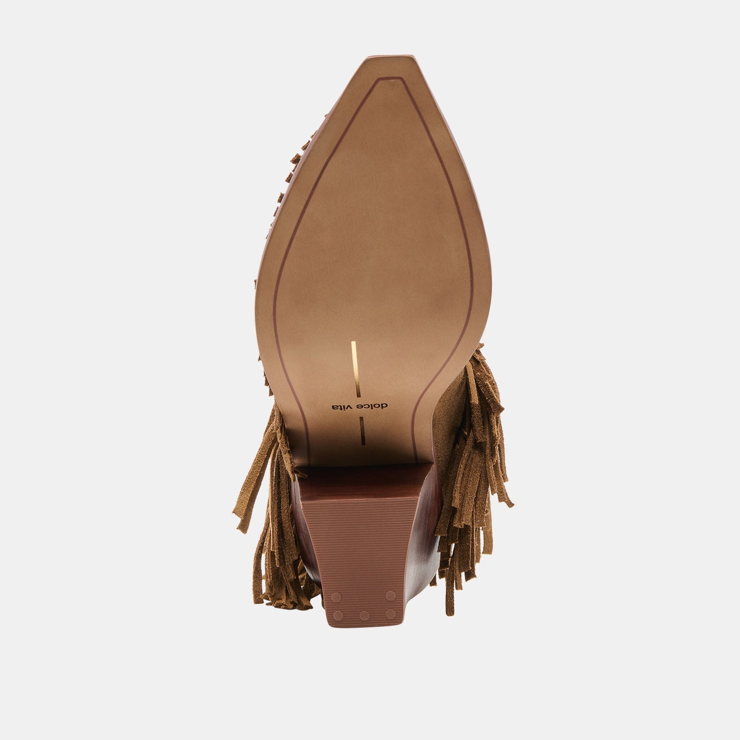 Dolce Vita Torey Chestnut Suede Booties