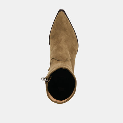 Dolce Vita Arya Olive Stella Suede Boots