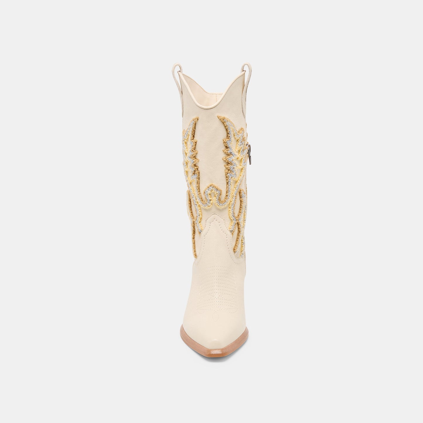 Dolce Vita Vila Ivory Leather Boots