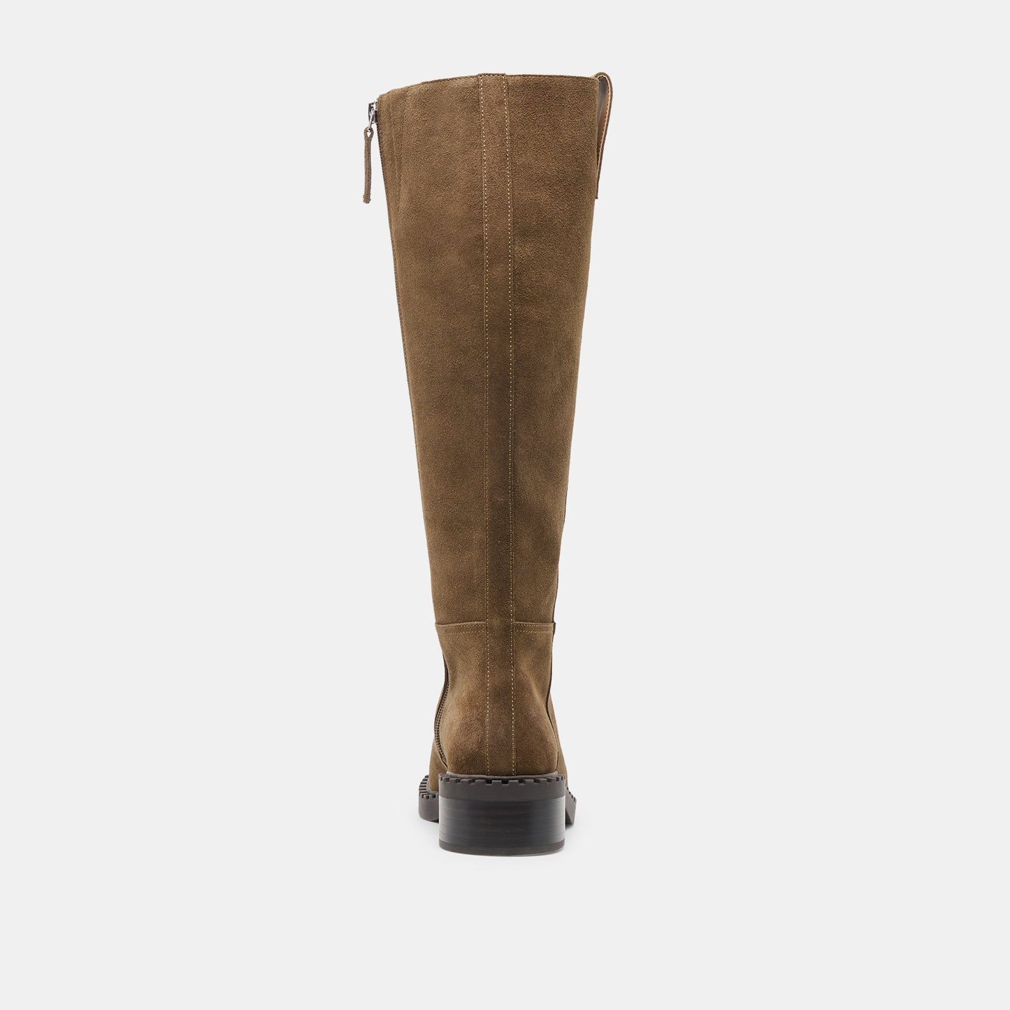 Dolce Vita Glory H2O Waterproof Olive Suede Wide Calf Boots